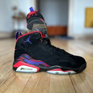 Air Jordan Black and Red Sneakers